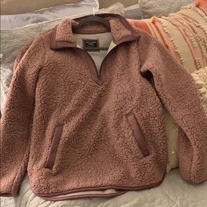 Abercrombie and Fitch Sherpa Pullover
